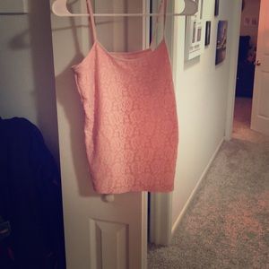 Mixed media camisole